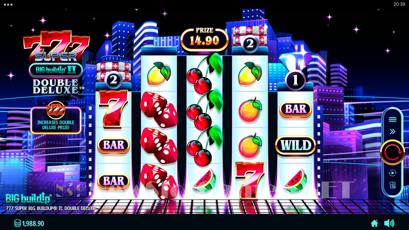 777 Super BIG BuildUp II Double Deluxe Slot Slot Image in Demo - pic. 8