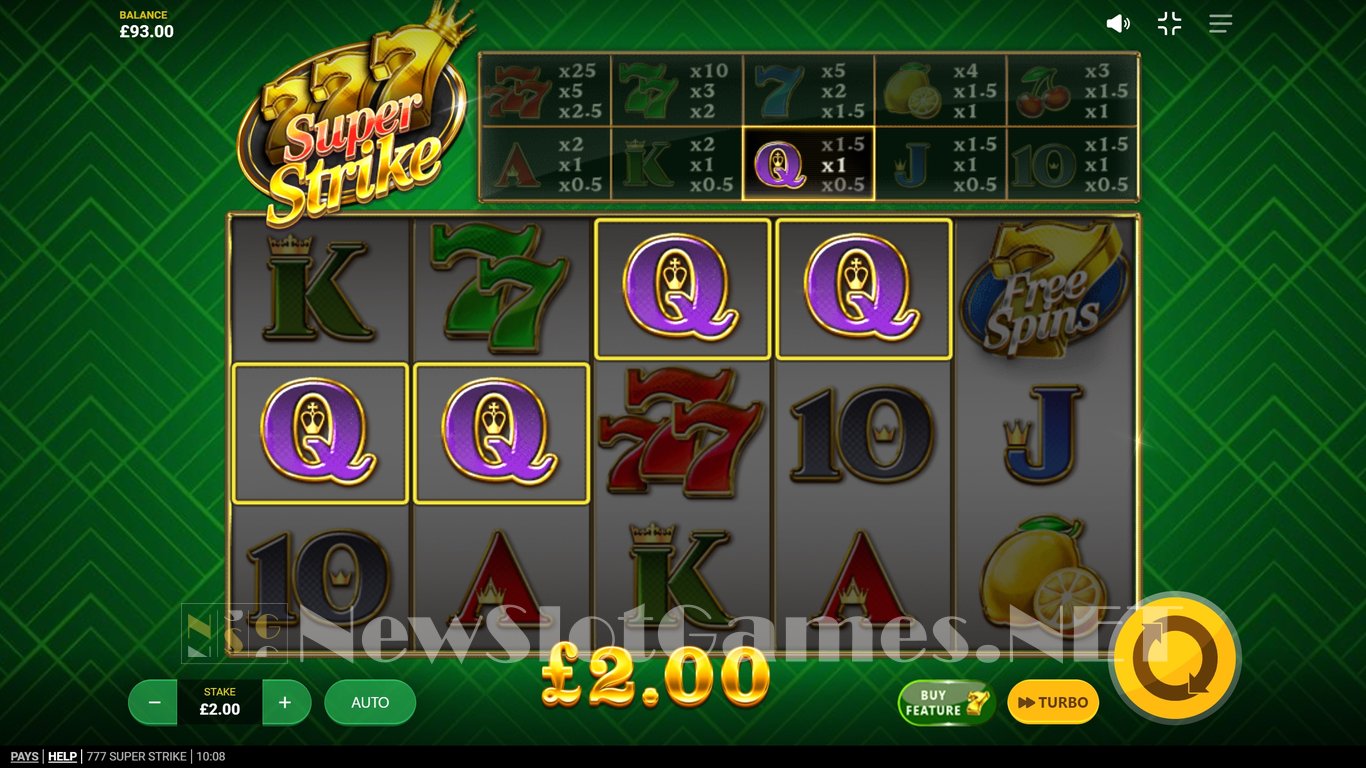 777 Super Strike Slot Slot Image in Demo - pic. 2