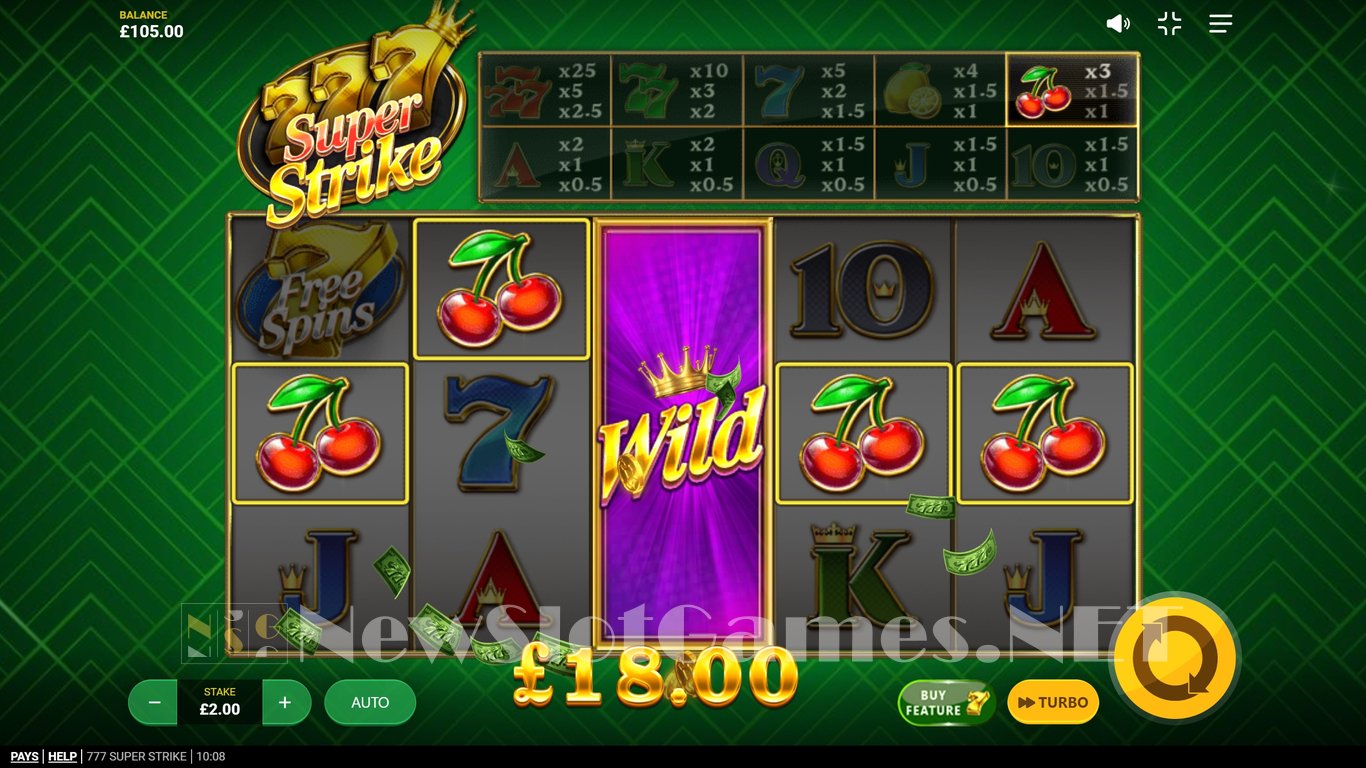 777 Super Strike Slot Slot Image in Demo - pic. 3