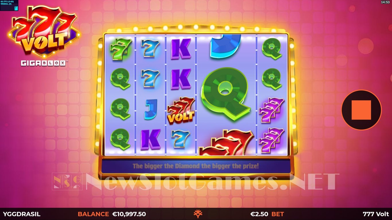 777 Volt GigaBlox Slot Slot Image in Demo - pic. 2