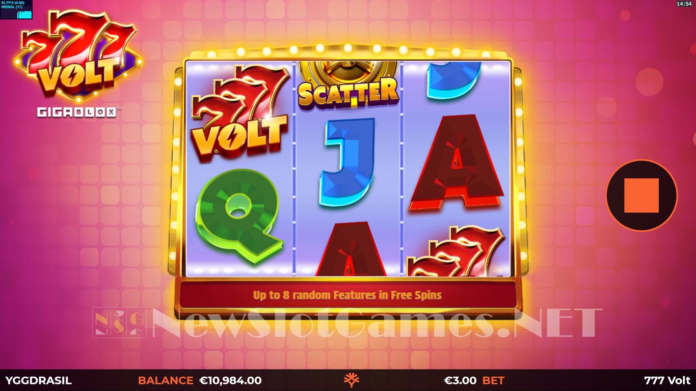 777 Volt GigaBlox Slot Slot Image in Demo - pic. 5
