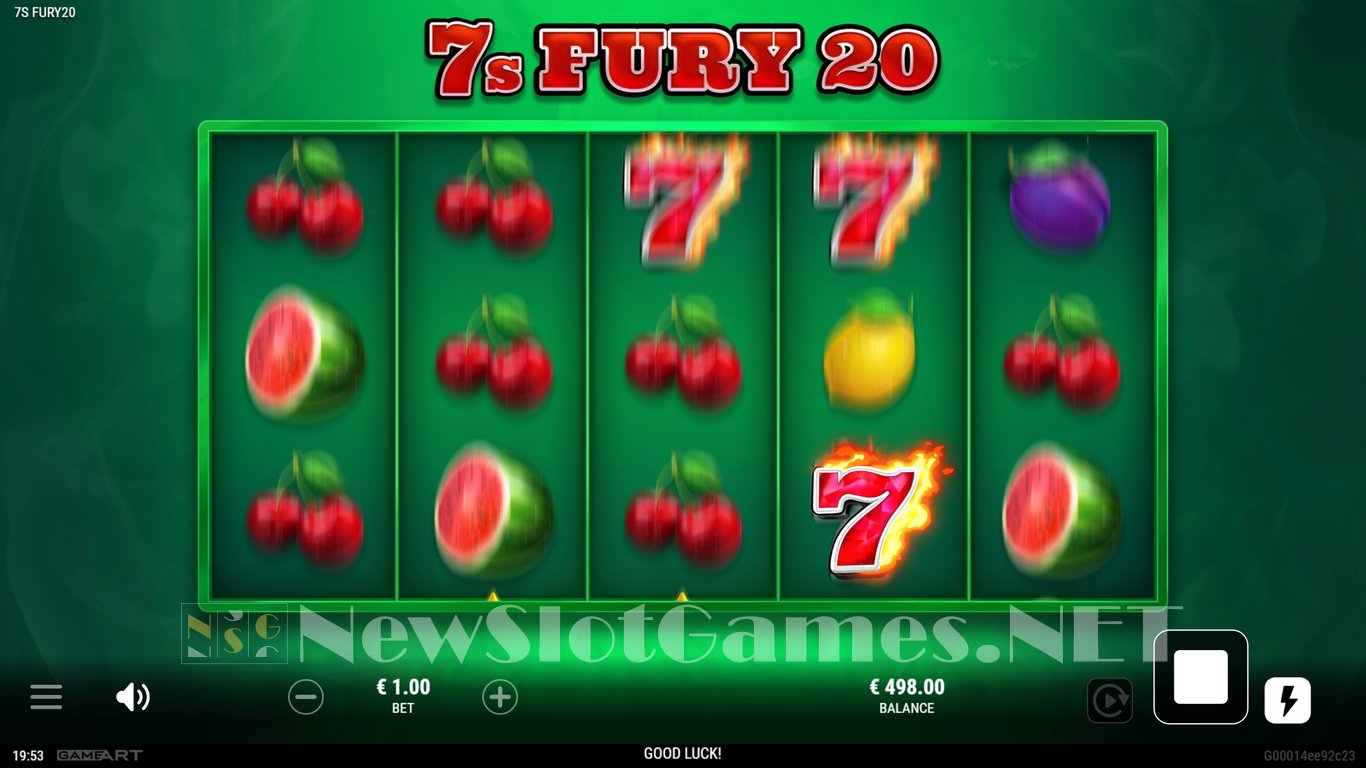 7s Fury 20 Slot Slot Image in Demo - pic. 2