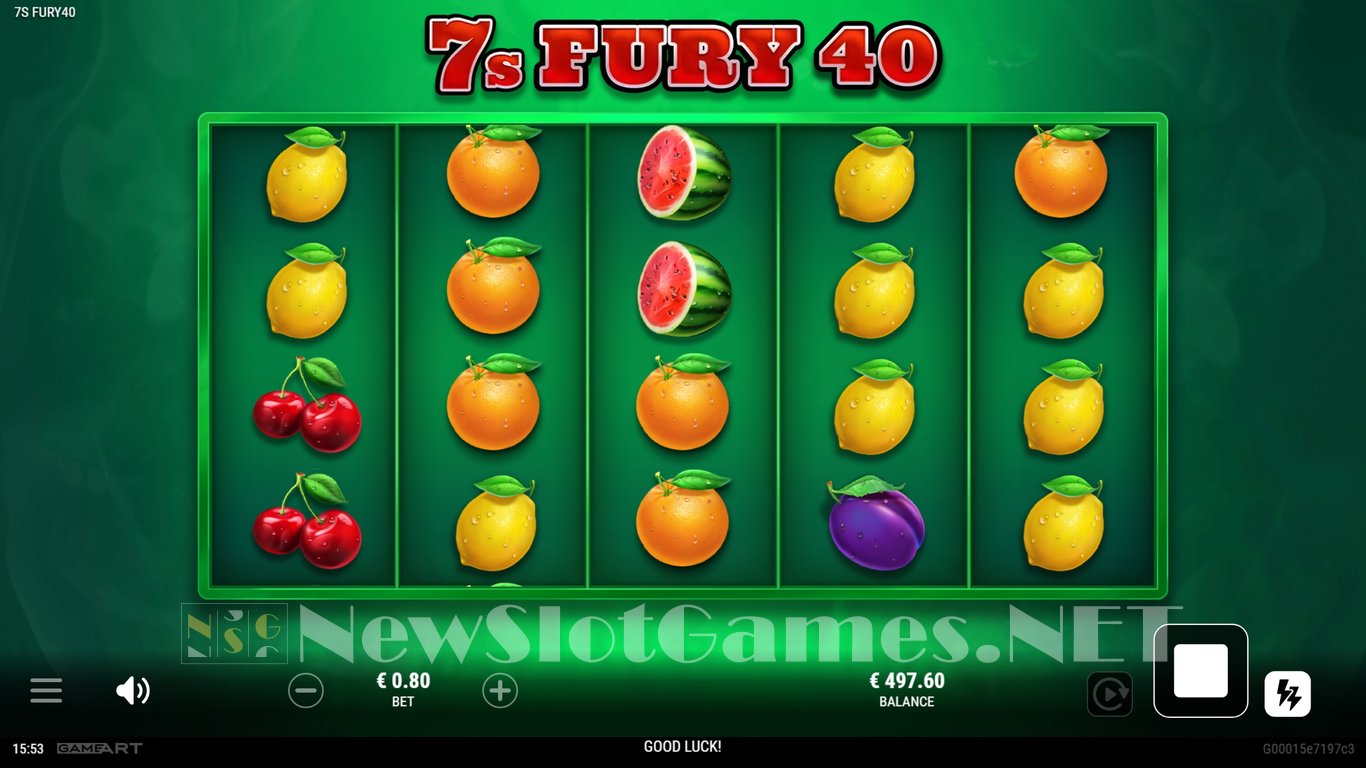 7s Fury 40 Slot Slot Image in Demo - pic. 2