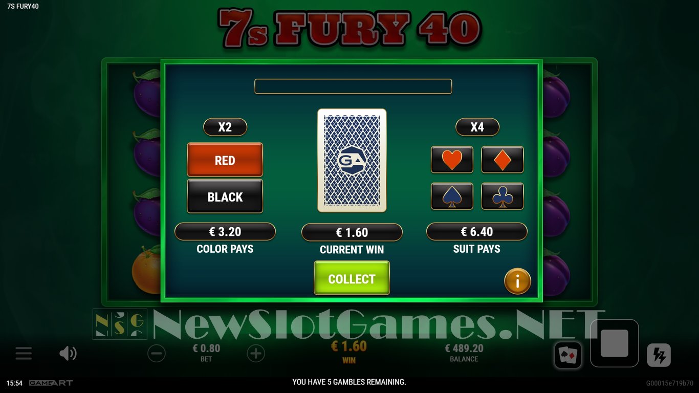 7s Fury 40 Slot Slot Image in Demo - pic. 5