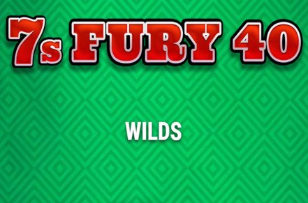 7s Fury 40 Slot Logo