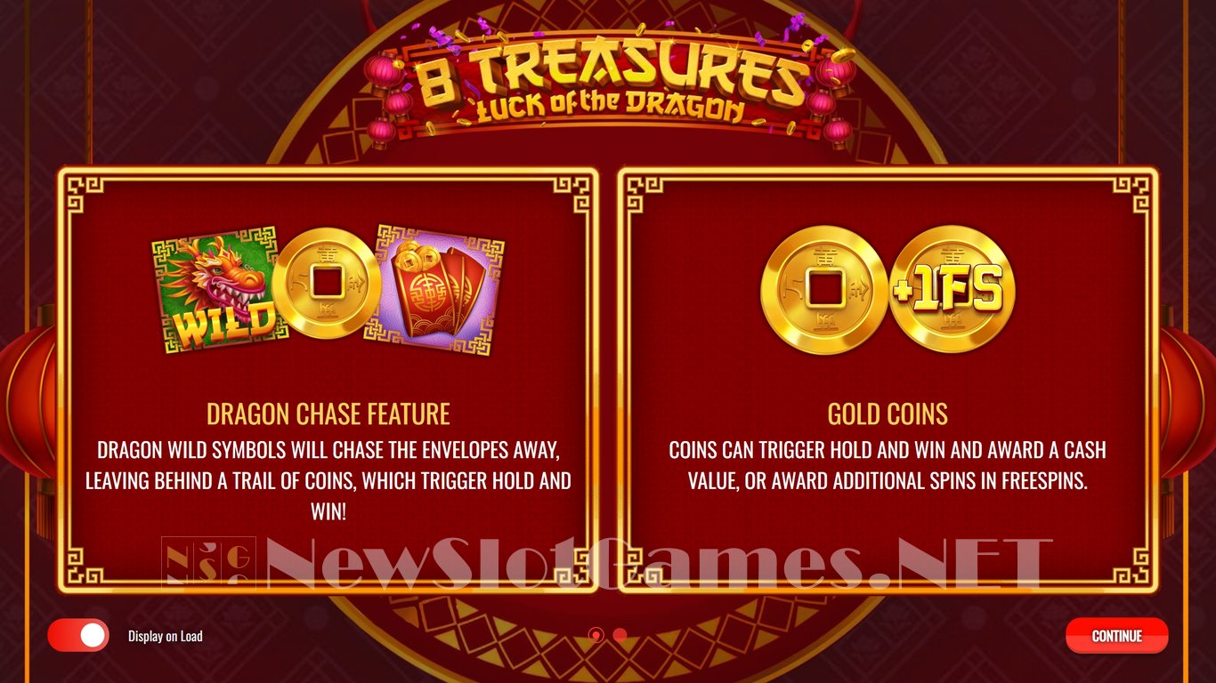 8 Treasures Luck of the Dragon Slot Demo Image