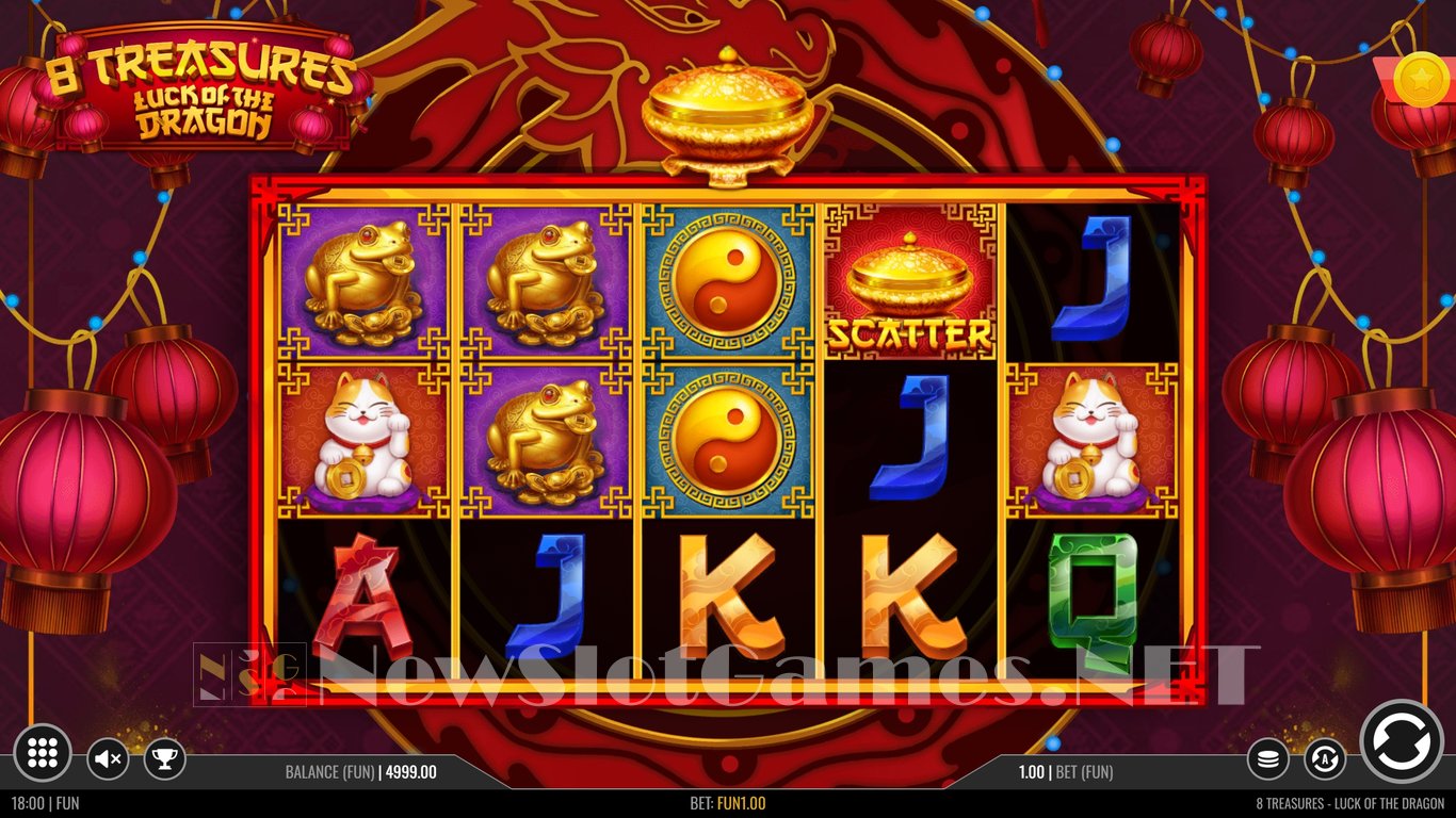 8 Treasures Luck of the Dragon Slot Slot Image in Demo - pic. 2
