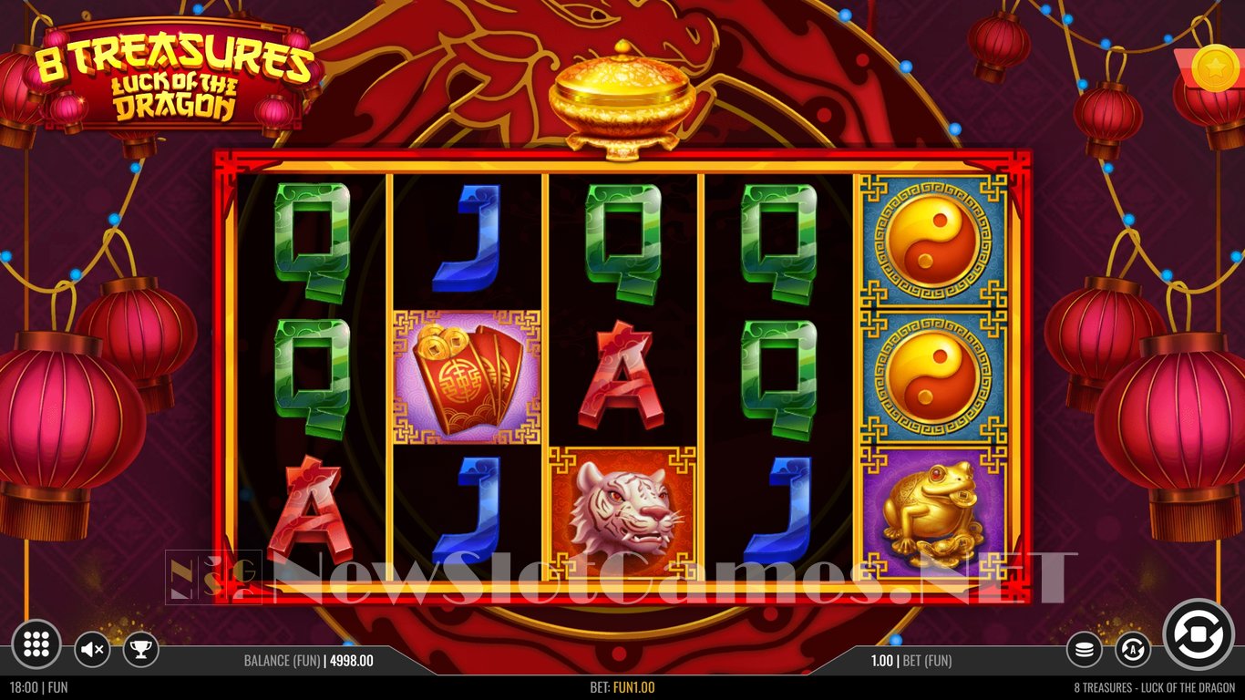8 Treasures Luck of the Dragon Slot Slot Image in Demo - pic. 3