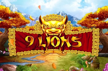 9 Lions Hold The Jackpot Slot Icon