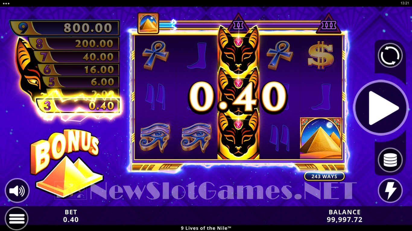 9 Lives of the Nile Slot Slot Image in Demo - pic. 10