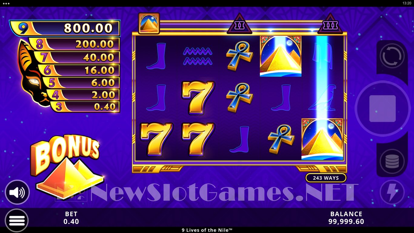 9 Lives of the Nile Slot Slot Image in Demo - pic. 3