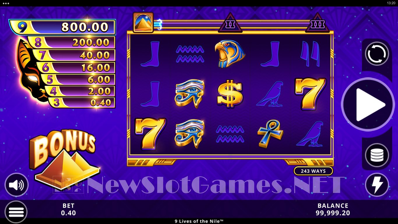 9 Lives of the Nile Slot Slot Image in Demo - pic. 4