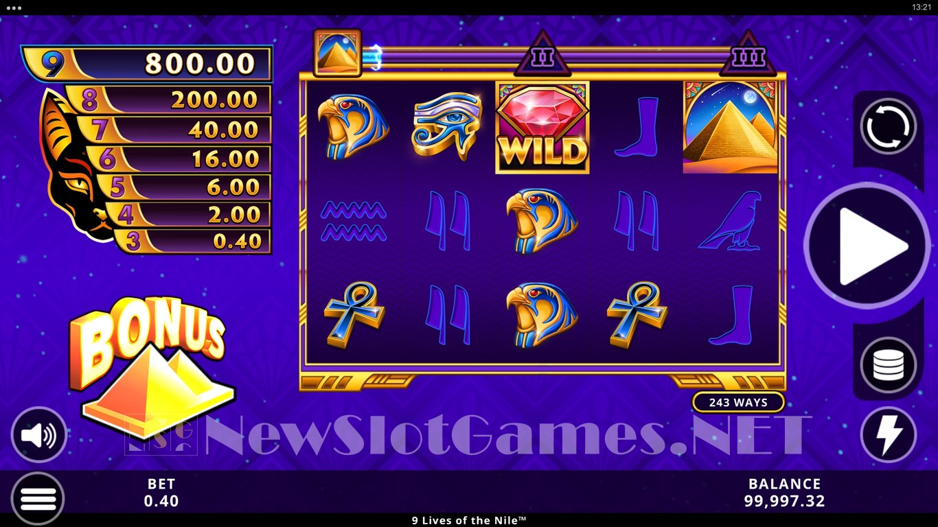 9 Lives of the Nile Slot Slot Image in Demo - pic. 6
