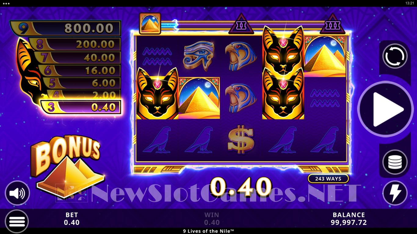9 Lives of the Nile Slot Slot Image in Demo - pic. 9