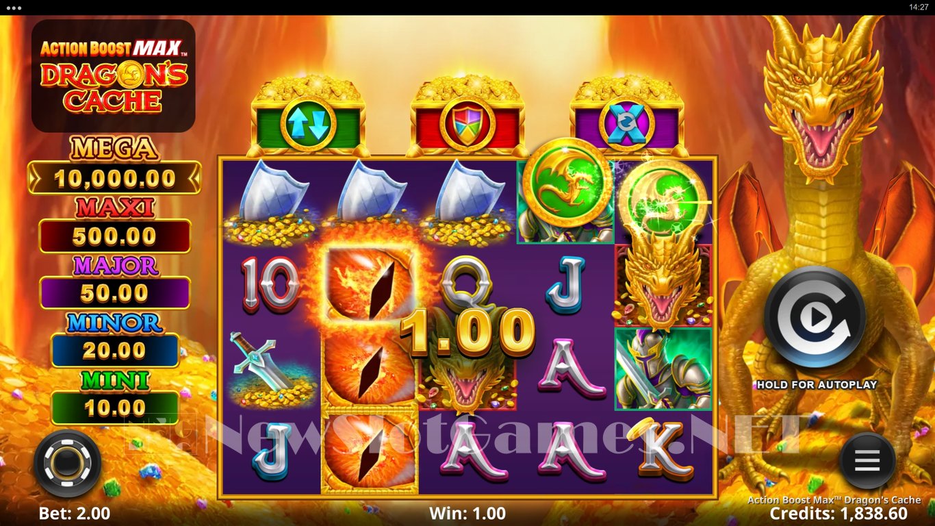 Action Boost Max Dragons Cache Slot Slot Image in Demo - pic. 2