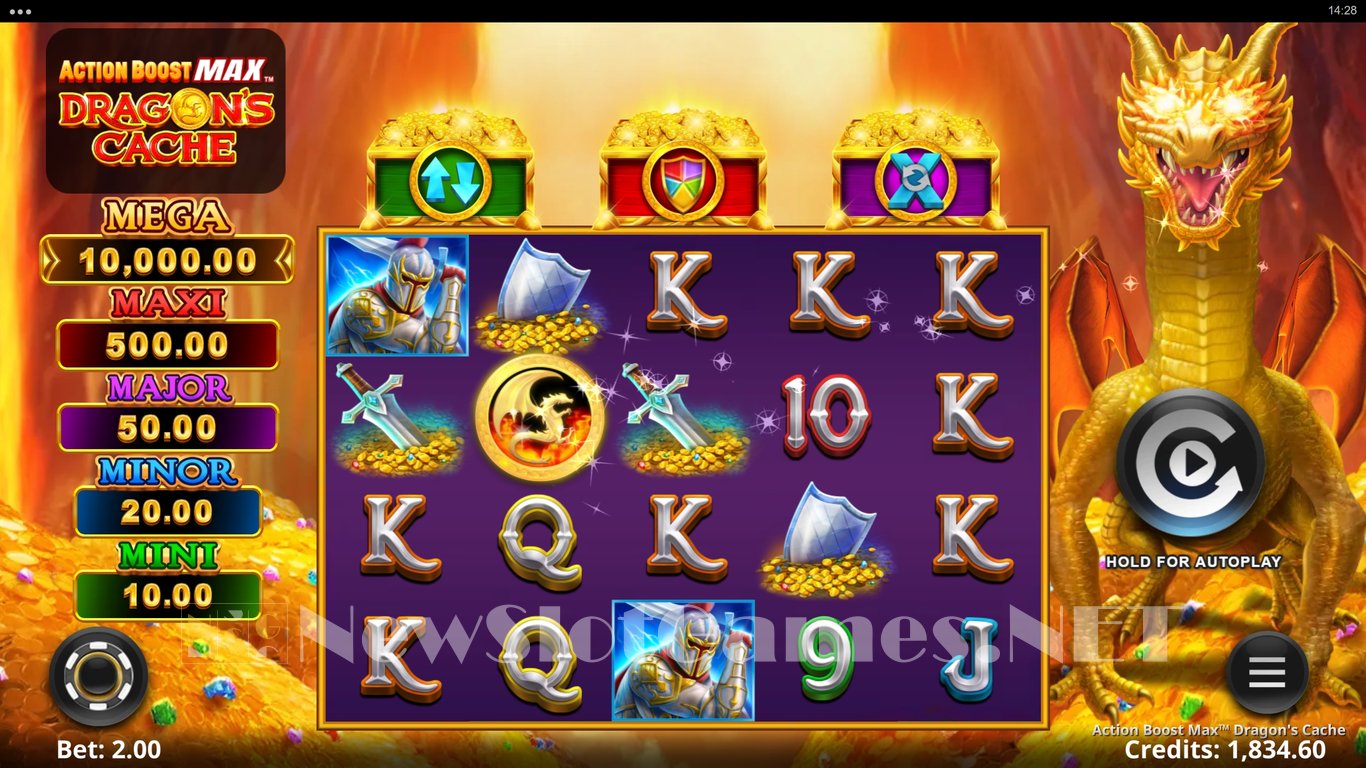 Action Boost Max Dragons Cache Slot Slot Image in Demo - pic. 3