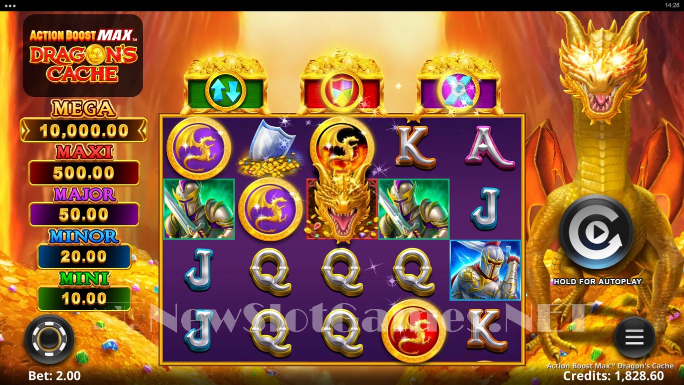 Action Boost Max Dragons Cache Slot Slot Image in Demo - pic. 5