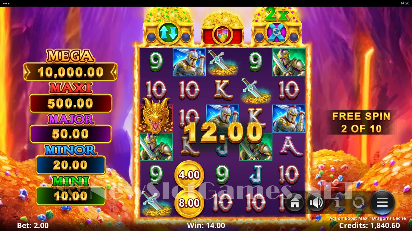 Action Boost Max Dragons Cache Slot Slot Image in Demo - pic. 9