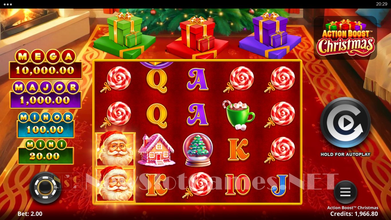 Action Boost Christmas Slot Slot Image in Demo - pic. 3
