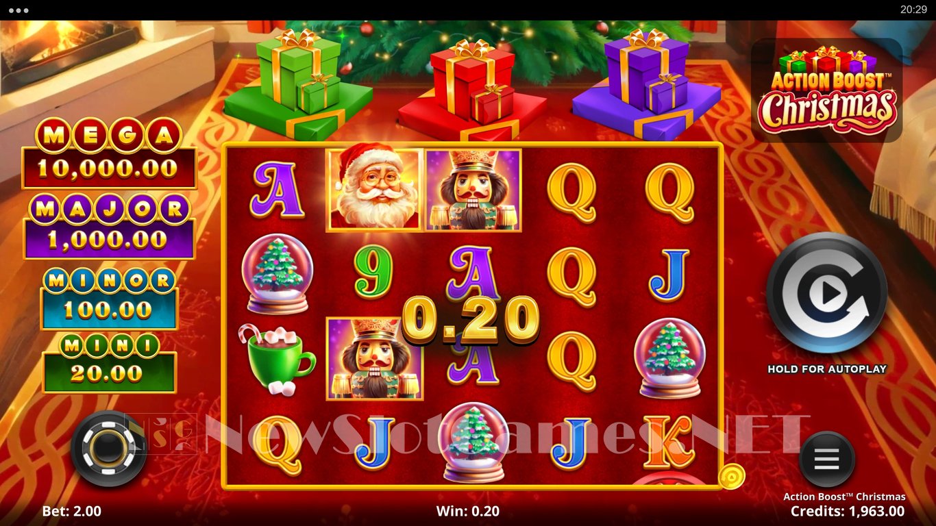 Action Boost Christmas Slot Slot Image in Demo - pic. 5