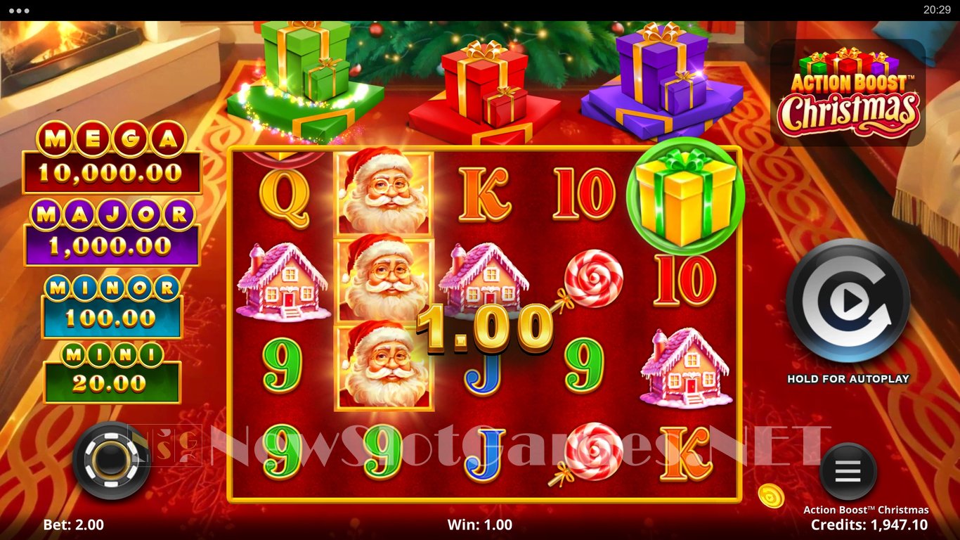 Action Boost Christmas Slot Slot Image in Demo - pic. 9