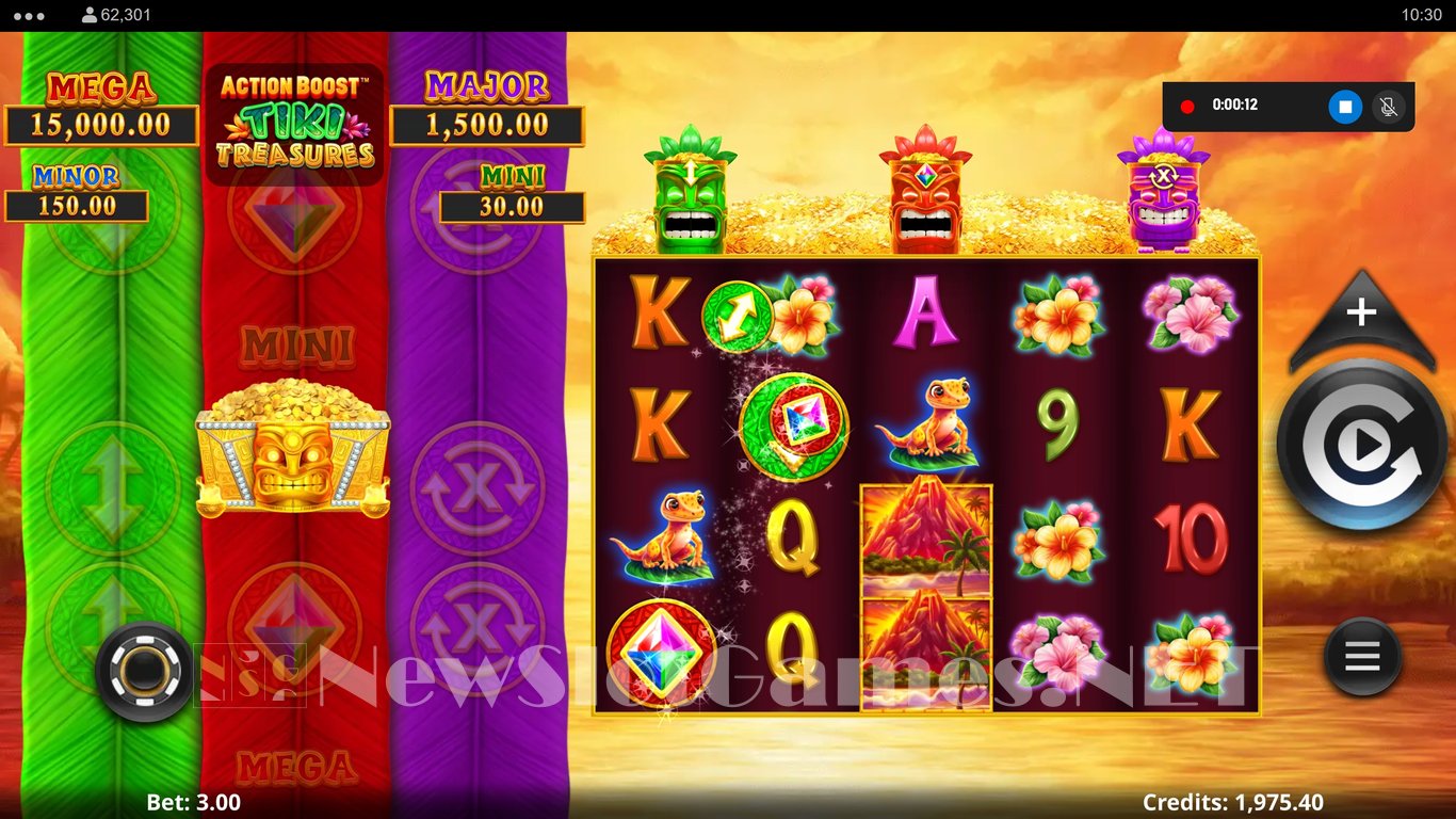 Action Boost Tiki Treasures Slot Slot Image in Demo - pic. 3