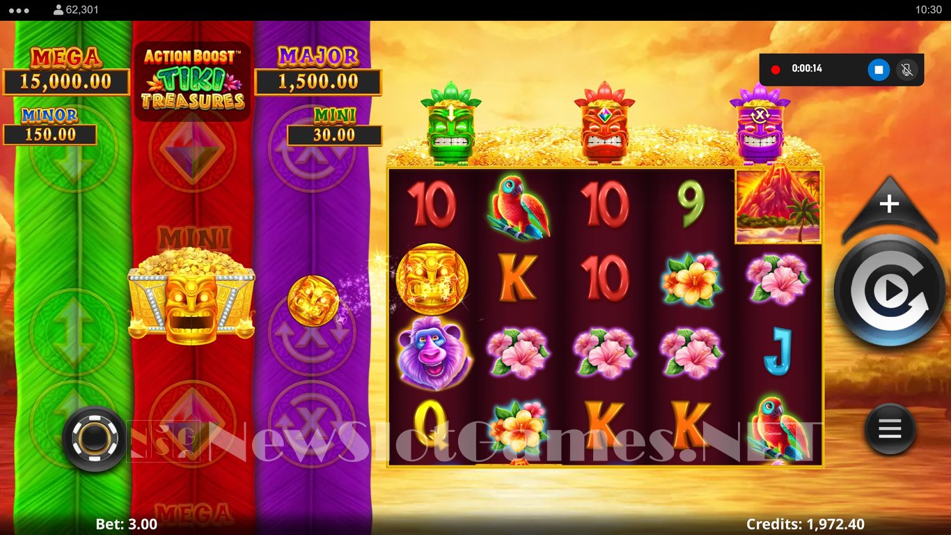 Action Boost Tiki Treasures Slot Slot Image in Demo - pic. 4