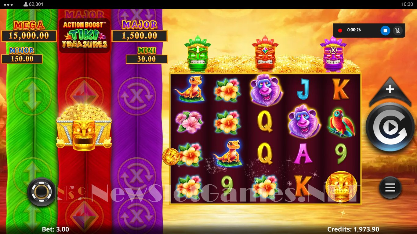 Action Boost Tiki Treasures Slot Slot Image in Demo - pic. 7