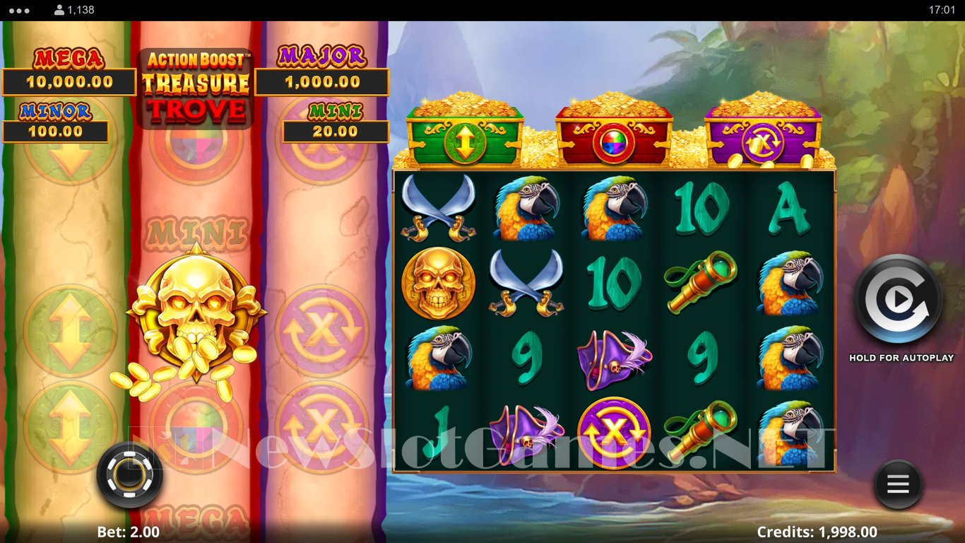 Action Boost Treasure Trove Slot Slot Image in Demo - pic. 2