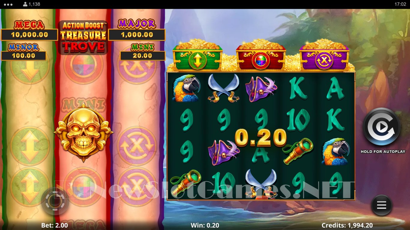 Action Boost Treasure Trove Slot Slot Image in Demo - pic. 3