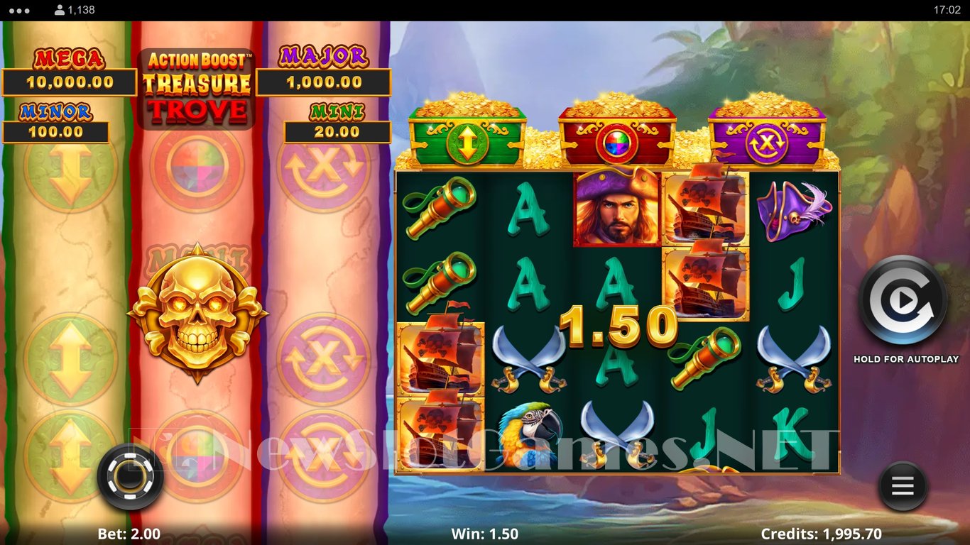 Action Boost Treasure Trove Slot Slot Image in Demo - pic. 4