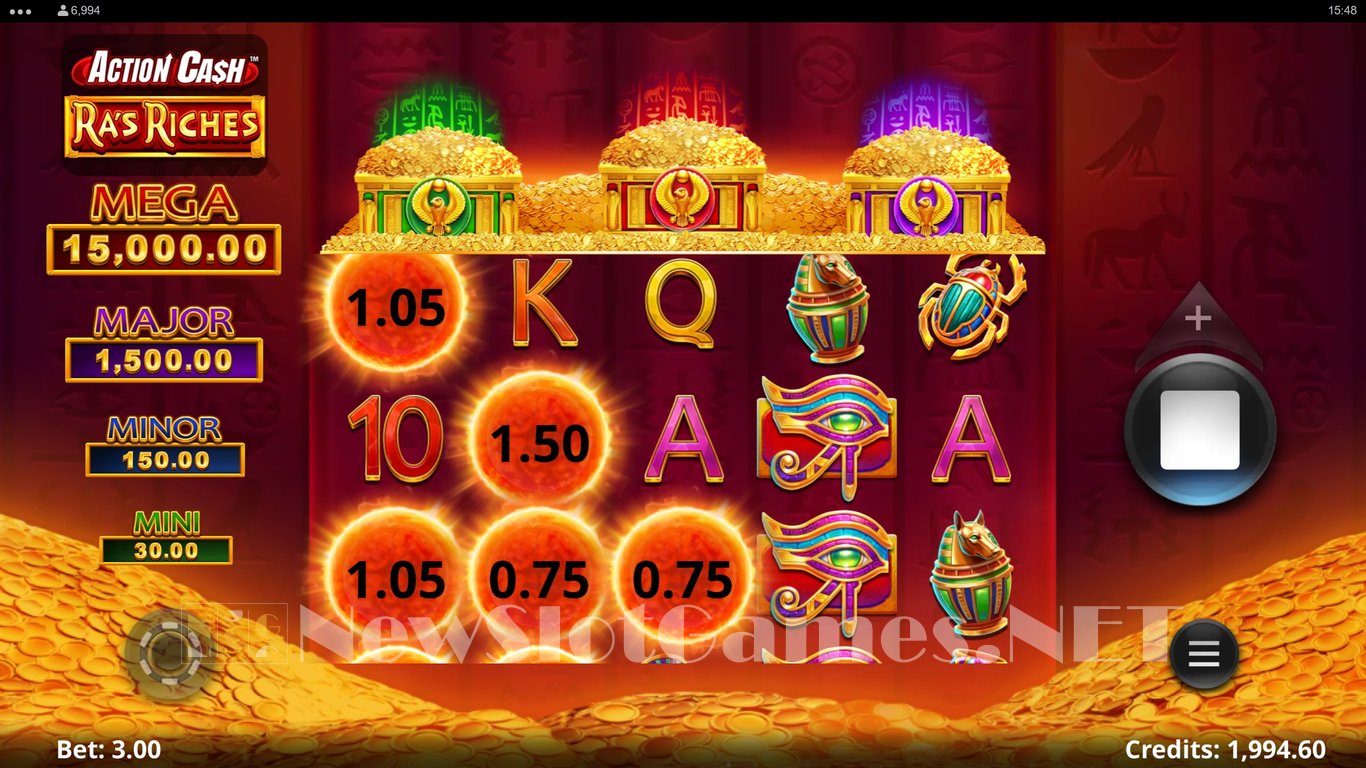 Action Cash Ras Riches Slot Slot Image in Demo - pic. 2