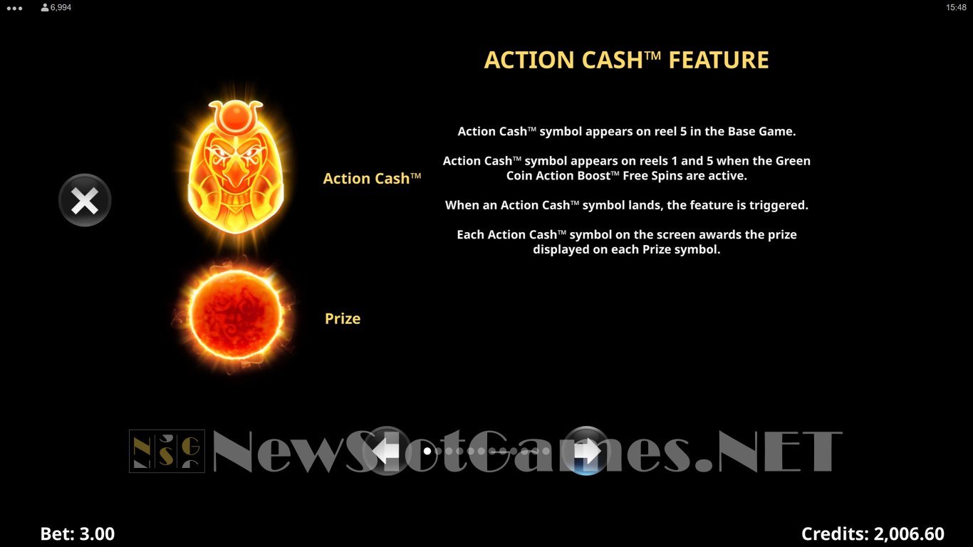Action Cash Ras Riches Slot Slot Image in Demo - pic. 6