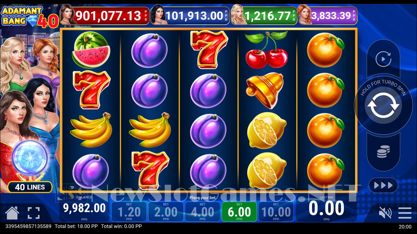 Adamant Bang Slot Demo Image