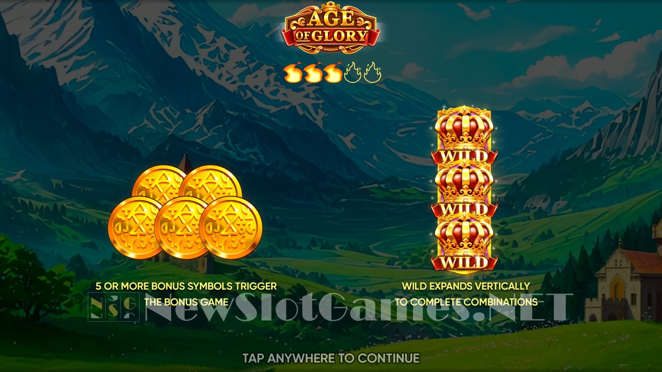 Age of Glory Slot Demo Image