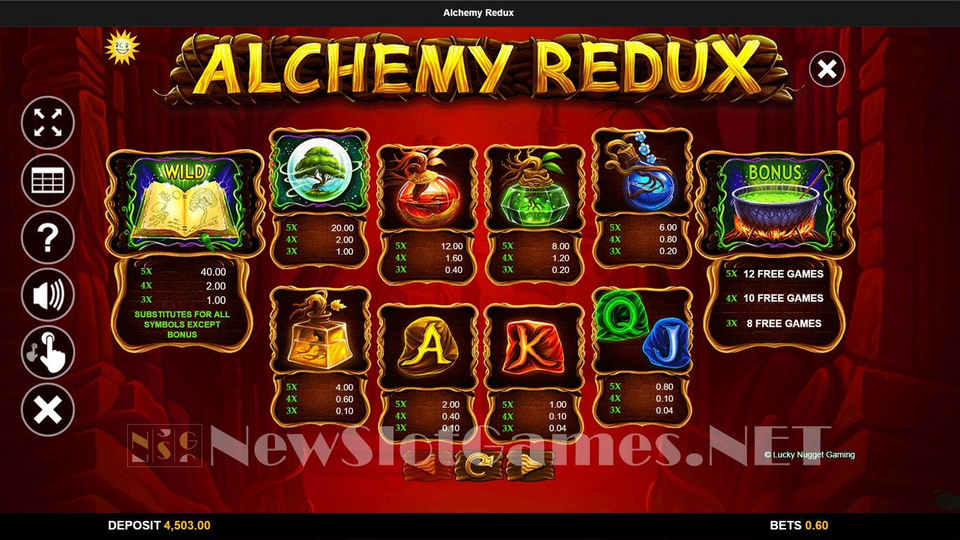 Alchemy Redux Slot Slot Image in Demo - pic. 7
