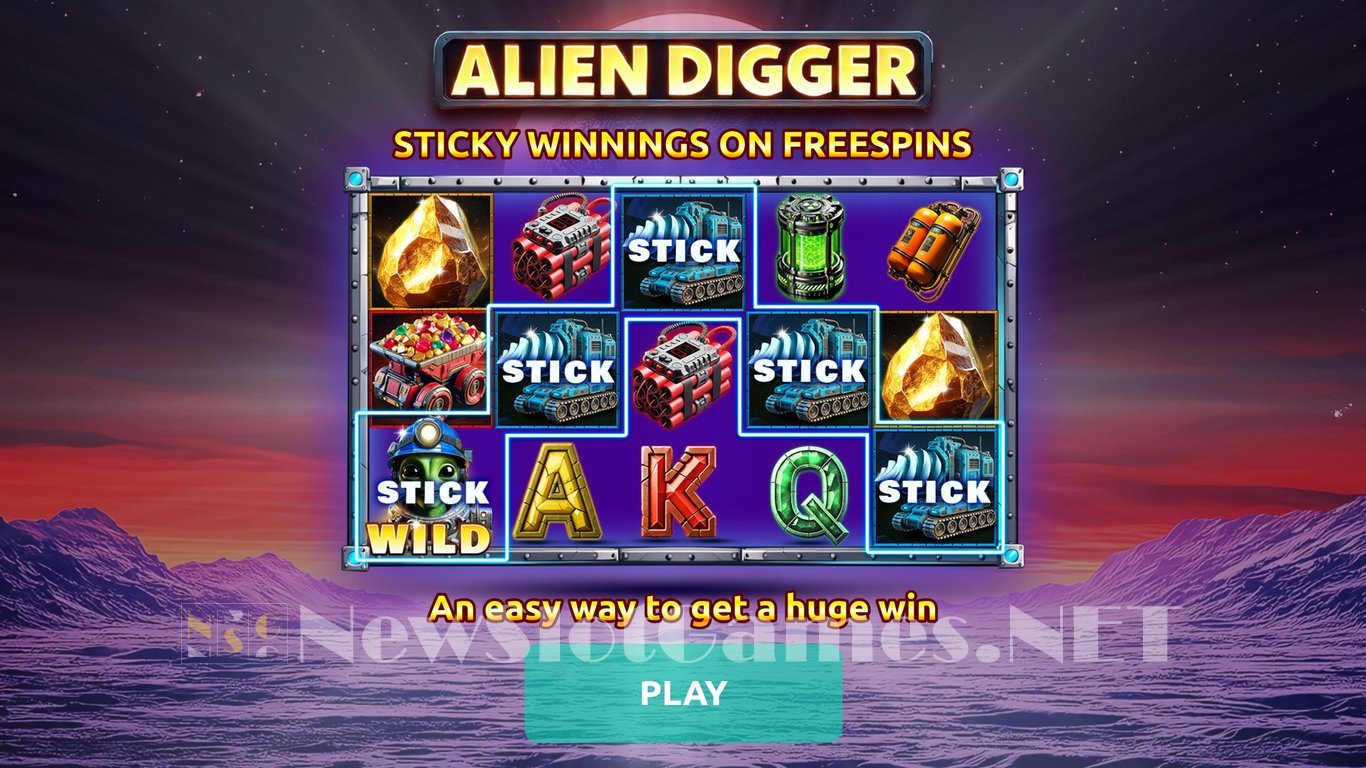 Alien Digger Slot Demo Image