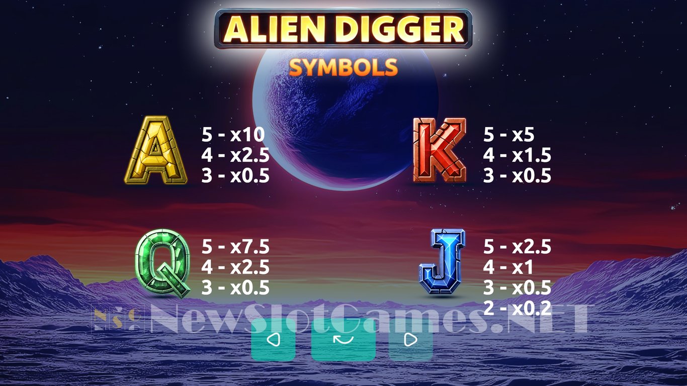 Alien Digger Slot Slot Image in Demo - pic. 13