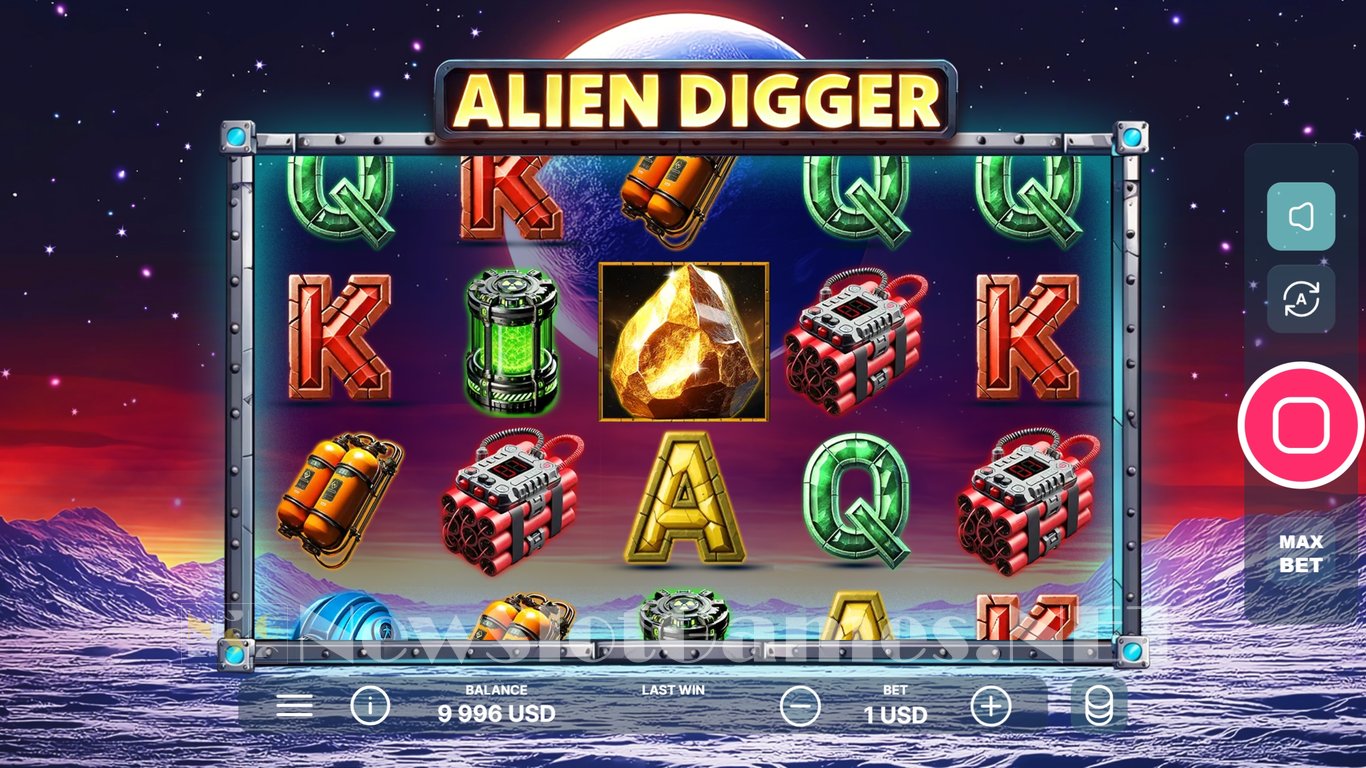 Alien Digger Slot Slot Image in Demo - pic. 3