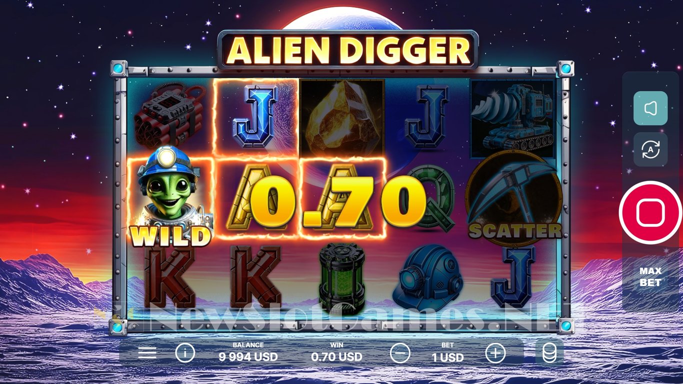 Alien Digger Slot Slot Image in Demo - pic. 5