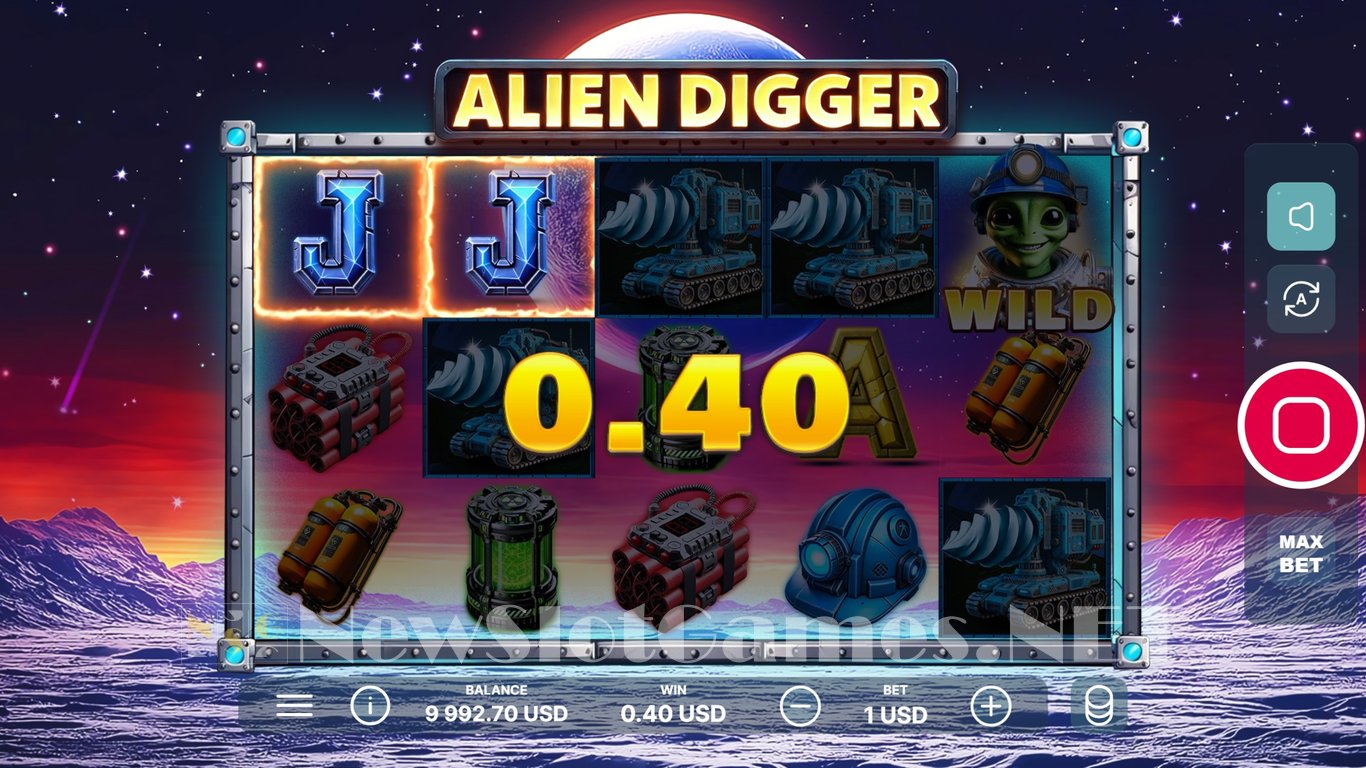 Alien Digger Slot Slot Image in Demo - pic. 6