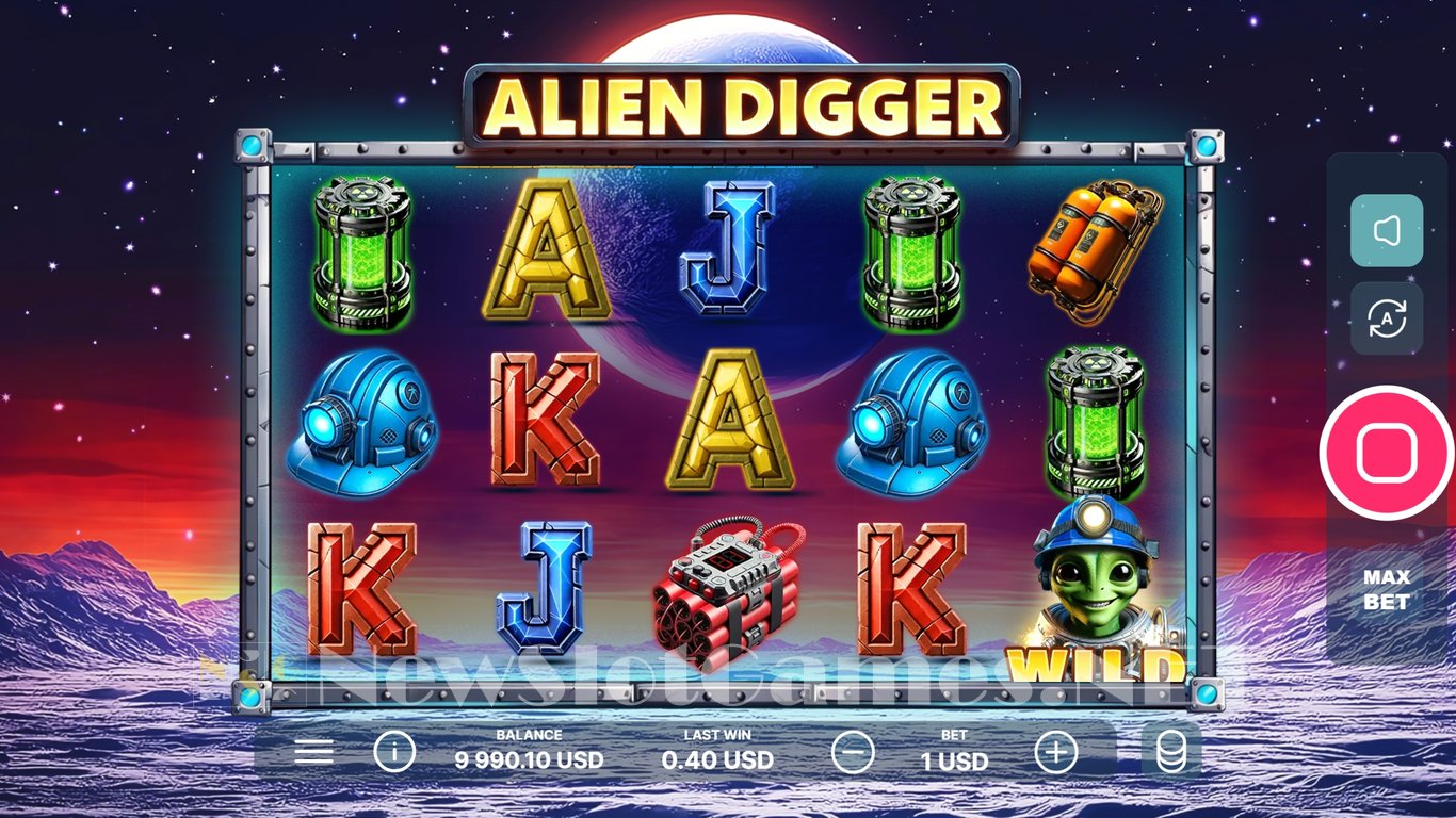 Alien Digger Slot Slot Image in Demo - pic. 7