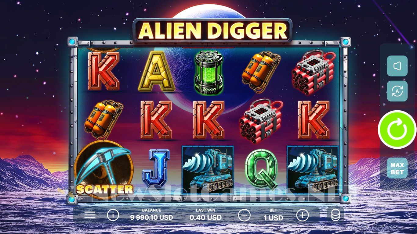Alien Digger Slot Slot Image in Demo - pic. 8