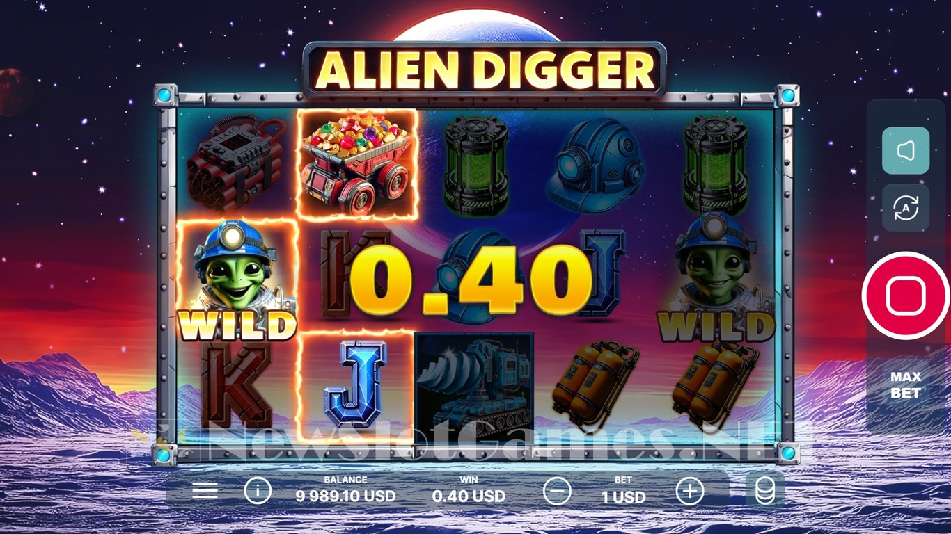 Alien Digger Slot Slot Image in Demo - pic. 9