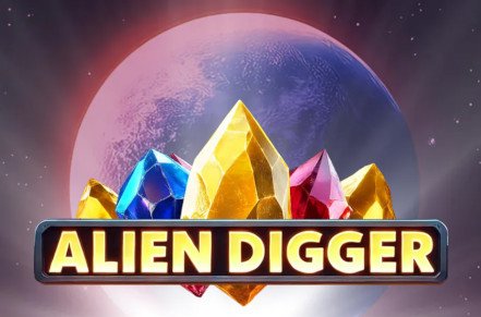 Alien Digger Slot Logo