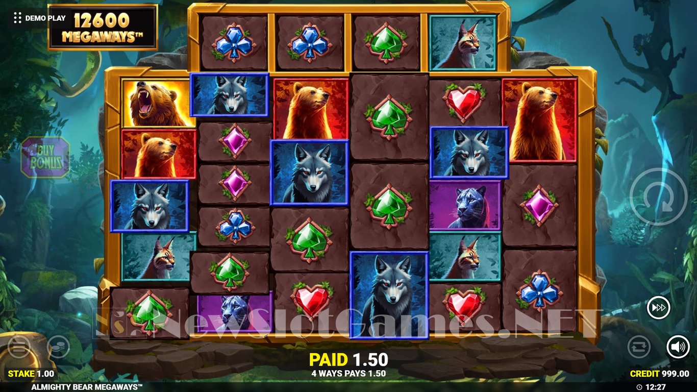 Almighty Bear Megaways Slot Slot Image in Demo - pic. 2