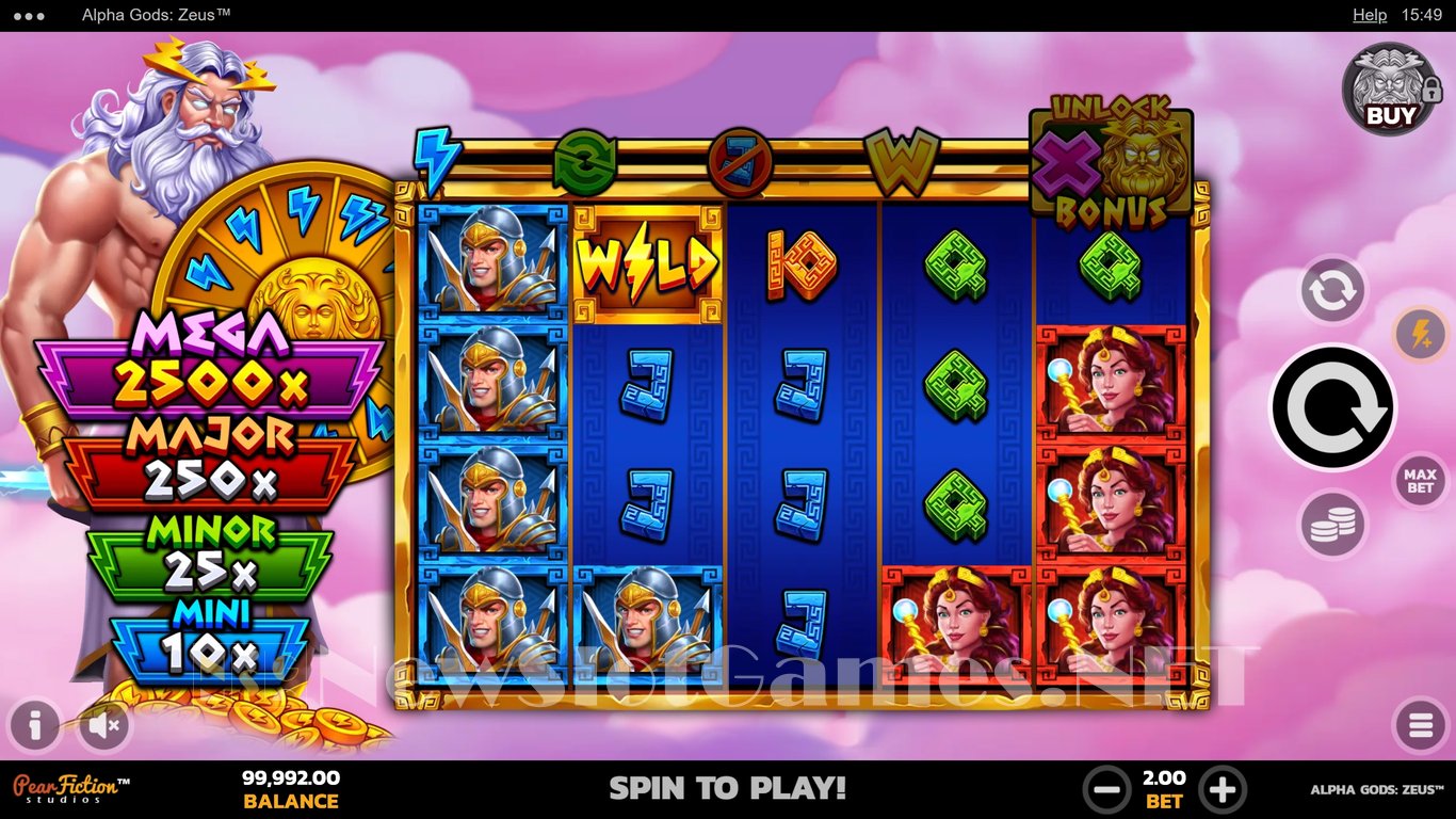 Alpha Gods Zeus Slot Slot Image in Demo - pic. 2