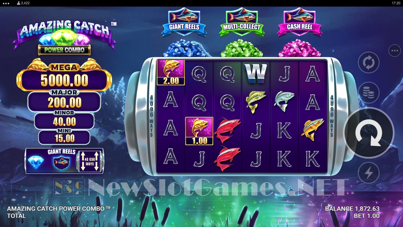 Amazing Catch Power Combo Slot Slot Image in Demo - pic. 2