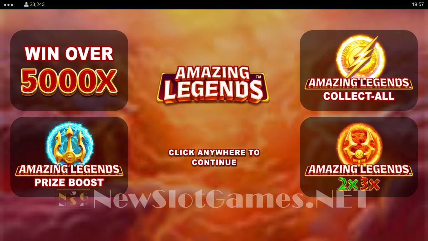Amazing Legends Slot Demo Image