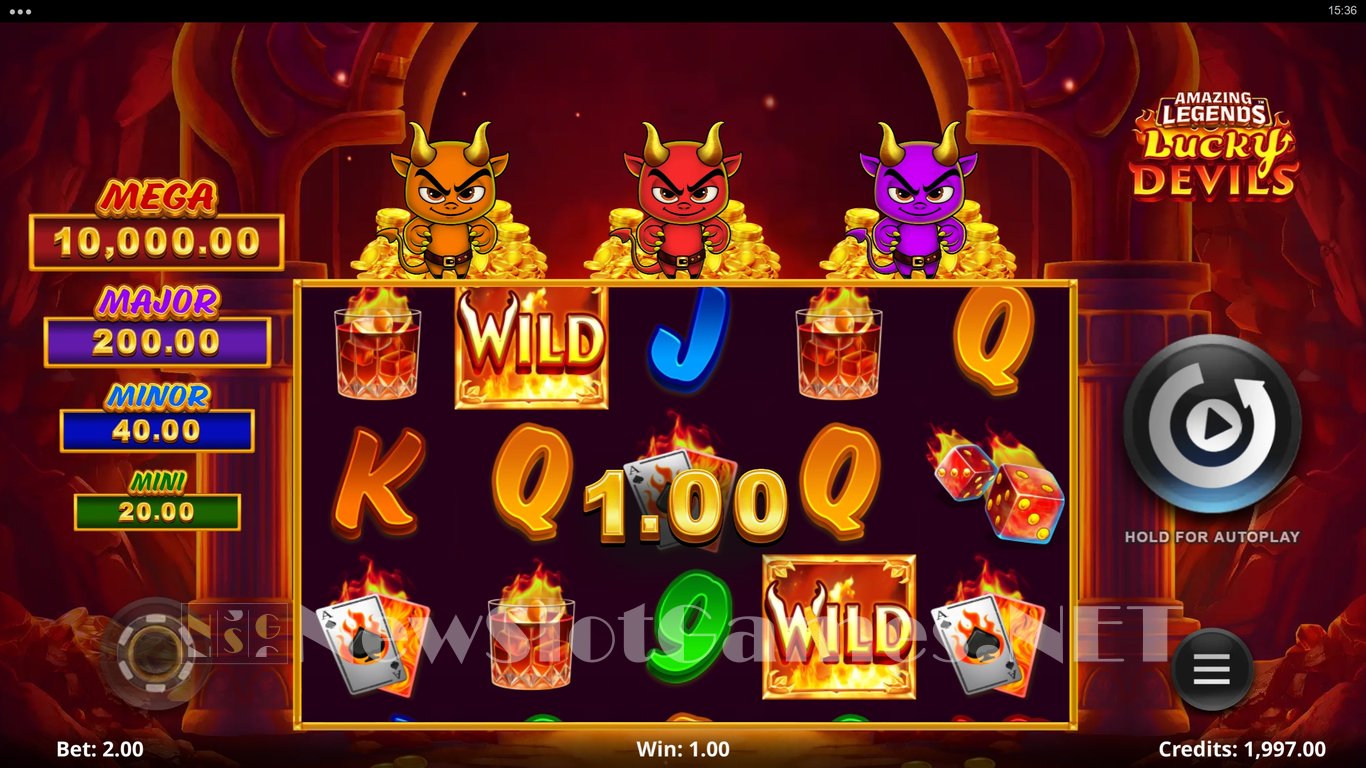 Amazing Legends Lucky Devils Slot Demo Image